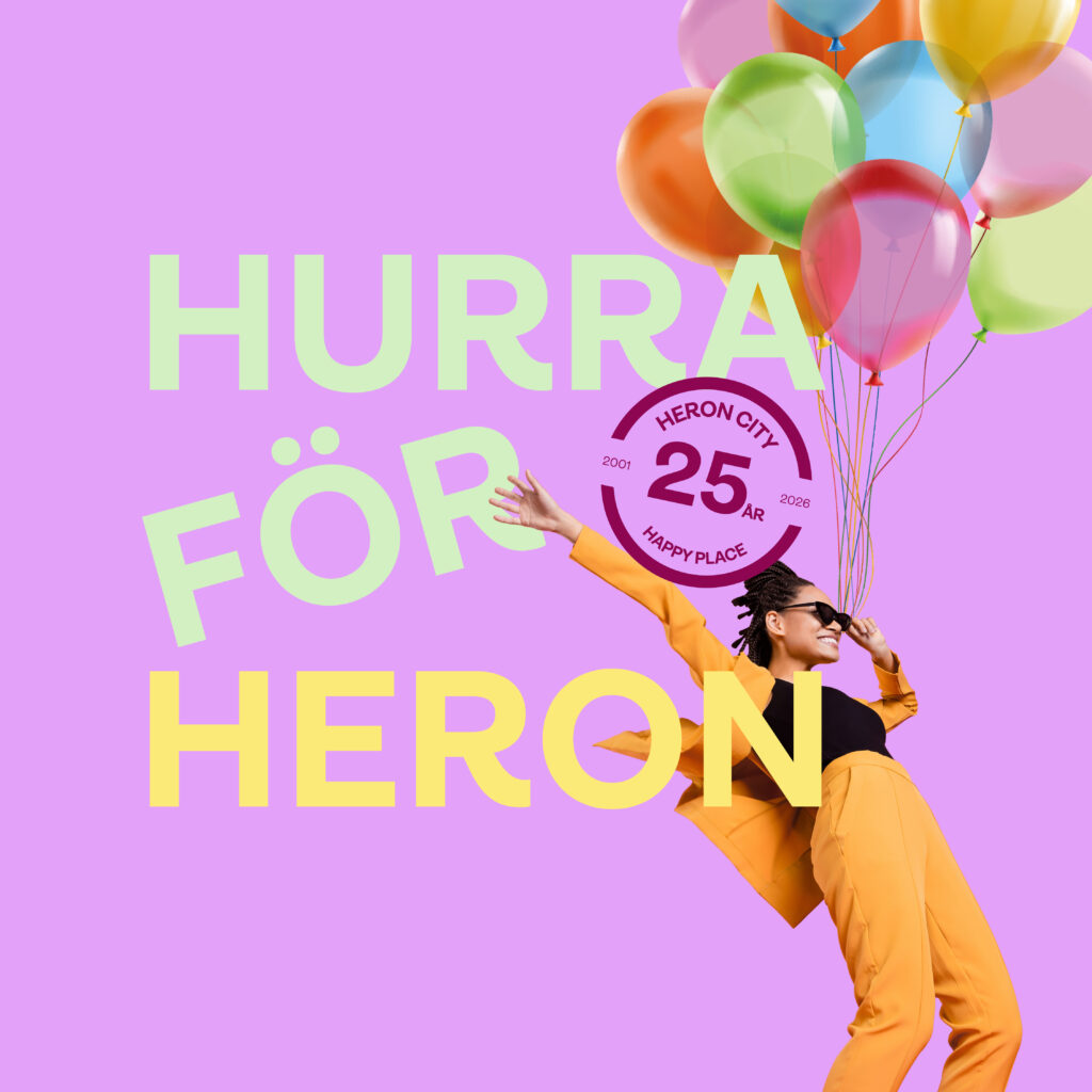 Heron City fyller 25 år – fira med oss hela september!